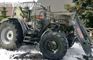 Schwepnitz: Nagelneuer Traktor abgebrannt