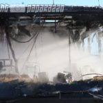 Bus ausgebrannt – FIRMA UNKENNTLICH MACHEN