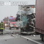LKW-Crash bei Ottendorf