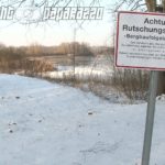 Rutschungs-Alarm in Knappenrode