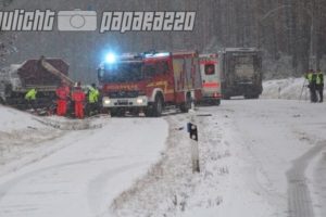 Tödlicher Glätte-Unfall bei Uhyst/Spree