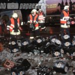 Bier landet auf B96 bei Neschwitz