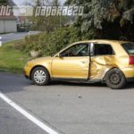 Audi kracht bei Bernsdorf in LKW