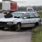 Bautzen: Leitplanke rettet Opel-Fahrer möglicherweise das Leben