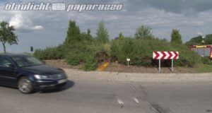 Dreistern: Übern Kreisverkehr gefahren und abgehauen