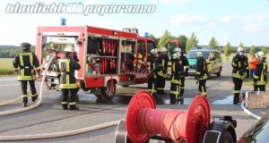 Schmiedefeld: Feuerwehr probt den Ernstfall