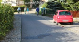 Steina: Betrunkener Motorradfahrer kracht gegen Renault