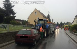 Lichtenberg: Golf kracht gegen Traktor