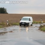 Pulsnitz: Unwetter sorgt für verschlammte Straßen