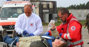 Lehnin: MTF-Spezialeinheiten üben Großschadenslage