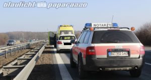 Pulsnitz: Auffahrunfall auf der Autobahn sorgt für Stau