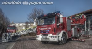 Leppersdorf: Feuerwehr stellt neue Drehleiter in Dienst