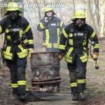Kamenz: Feuerwehreinsatz am alten Glaswerk