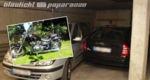 Kamenz: Motorrad aus Tiefgarage geklaut – Autos beschädigt