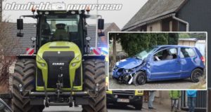 Oberlichtenau: Rentner kracht mit Auto gegen Traktor