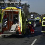 Schwerer Unfall auf A4 bei Ottendorf