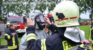 Gelenau: Feuerwehr trainiert Gefahrgut-Einsatz