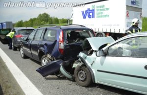 Leppersdorf: Schwerer Auffahrunfall auf der Autobahn