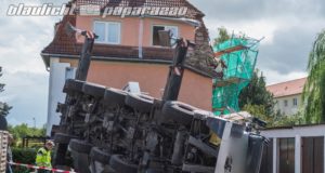 Bautzen: 60 Tonnen Baukran umgestürzt