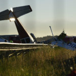 Kamenz: Flugzeug abgestürzt und in Solarfeld gekracht