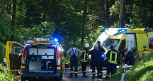 Obergurig: Motorradfahrer bei Unfall schwer verletzt