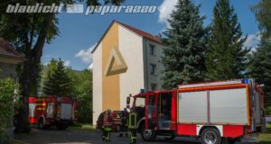 Bischofswerda: Kinderwagen gerät in Keller in Brand