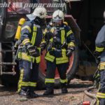 Riesen Glück bei Brand in Schmorkau