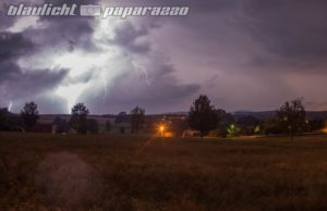 Ostsachsen: Unwetter zieht über die Region
