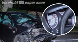 Glauschnitz: 150 auf dem Tacho – Unfall mitten im Ort