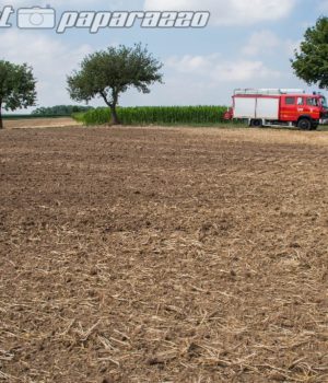 Traktorfahrer verhindert Feldbrand