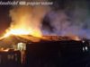 Kamenz: Flammeninferno zerstört riesige Pferdehalle