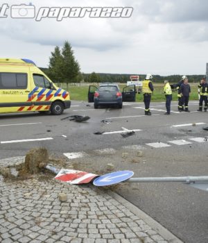 Heftiger Unfall bei Bernsdorf