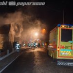 Großeinsatz bei Brand in Tauscha