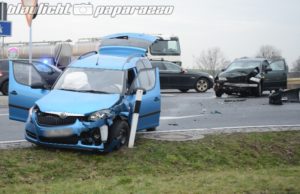Kreuzungs-Crash an der Autobahnauffahrt Pulsnitz