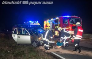 Autos stoßen bei Salzenforst zusammen