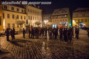 Pulsnitzer versammeln sich zu Schein-Demo