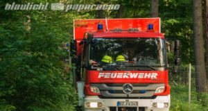 Diesellok sorgt für Feuerwehreinsatz bei Kamenz