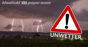 UNWETTER-VORABINFORMATION vor schweren Gewittern!