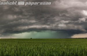 Diese Wolken sorgten gestern für Chaos im Rödertal