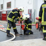 Werkstatt in Coswig brennt komplett aus