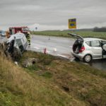 Schwerer Frontalcrash auf der S177 bei Großerkmannsdorf