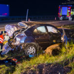 Schwerer Unfall auf der A4 bei Ohorn