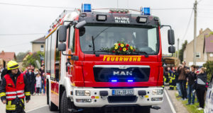 HLF 10 der Feuerwehr Uhyst am Taucher
