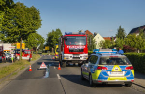 Brand in Panschwitz sorgt für Straßensperrung