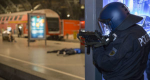 Terror-Übung im Leipziger Hauptbahnhof