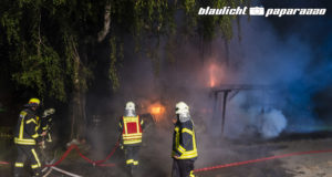 Großbrand wütet in Rammenau
