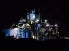 Feuer in holzverarbeitendem Großbetrieb