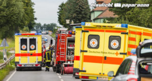 Schwerer Unfall auf der B99 zwischen Zittau und Hirschfelde