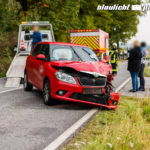 Verkehrsunfall zwischen Radeberg und Leppersdorf