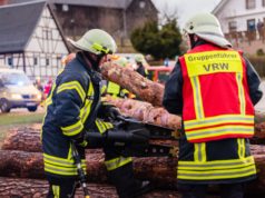 Feuerwehr und DRK proben den Ernstfall in Wallroda